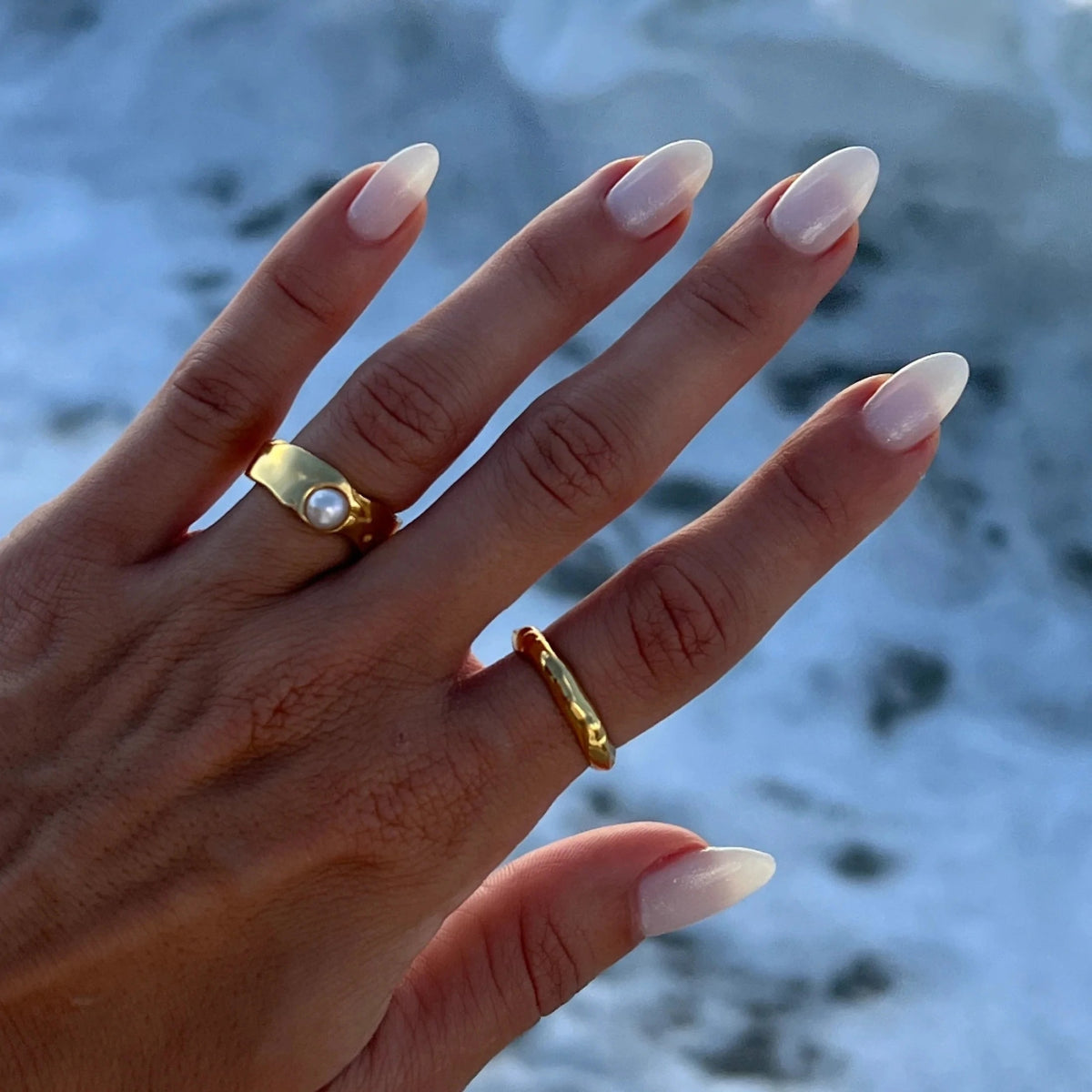 18K Gold Plated Aphrodite Ring - Naked Muse Waterproof Jewellery