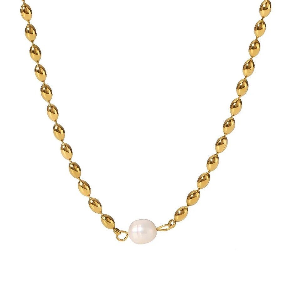 18K Gold Plated Isla Necklace - Naked Muse Waterproof Jewellery