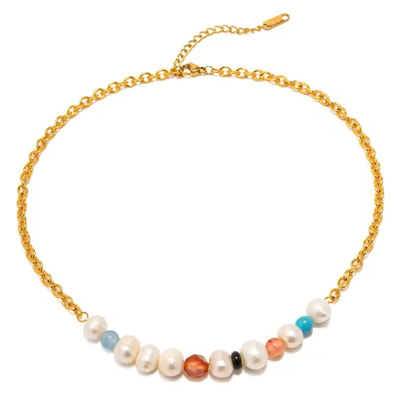 18K Gold Plated Amara Necklace - Naked Muse Waterproof Jewellery