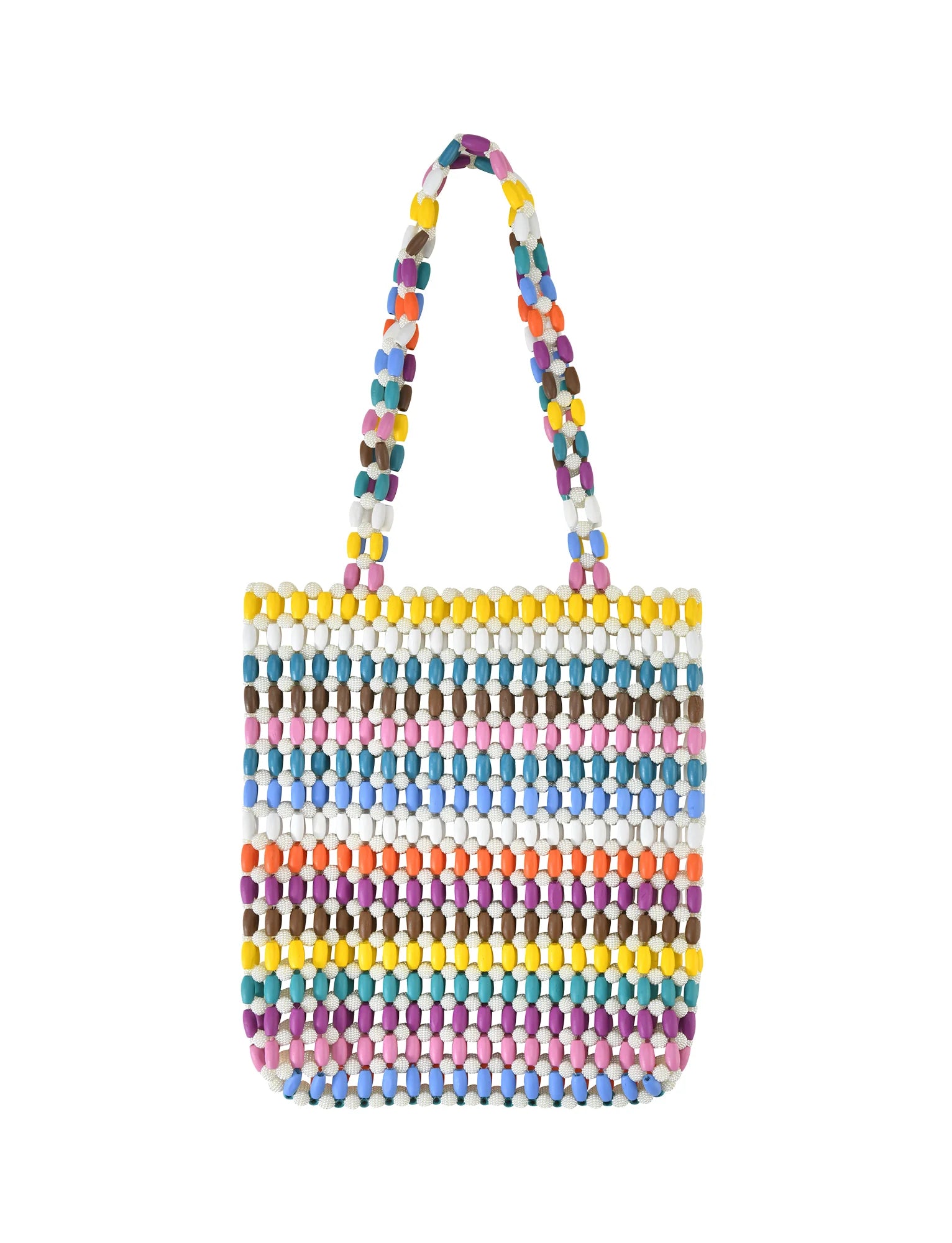 Havana handmade beaded bag – boho summer accessory with vibrant beadwork