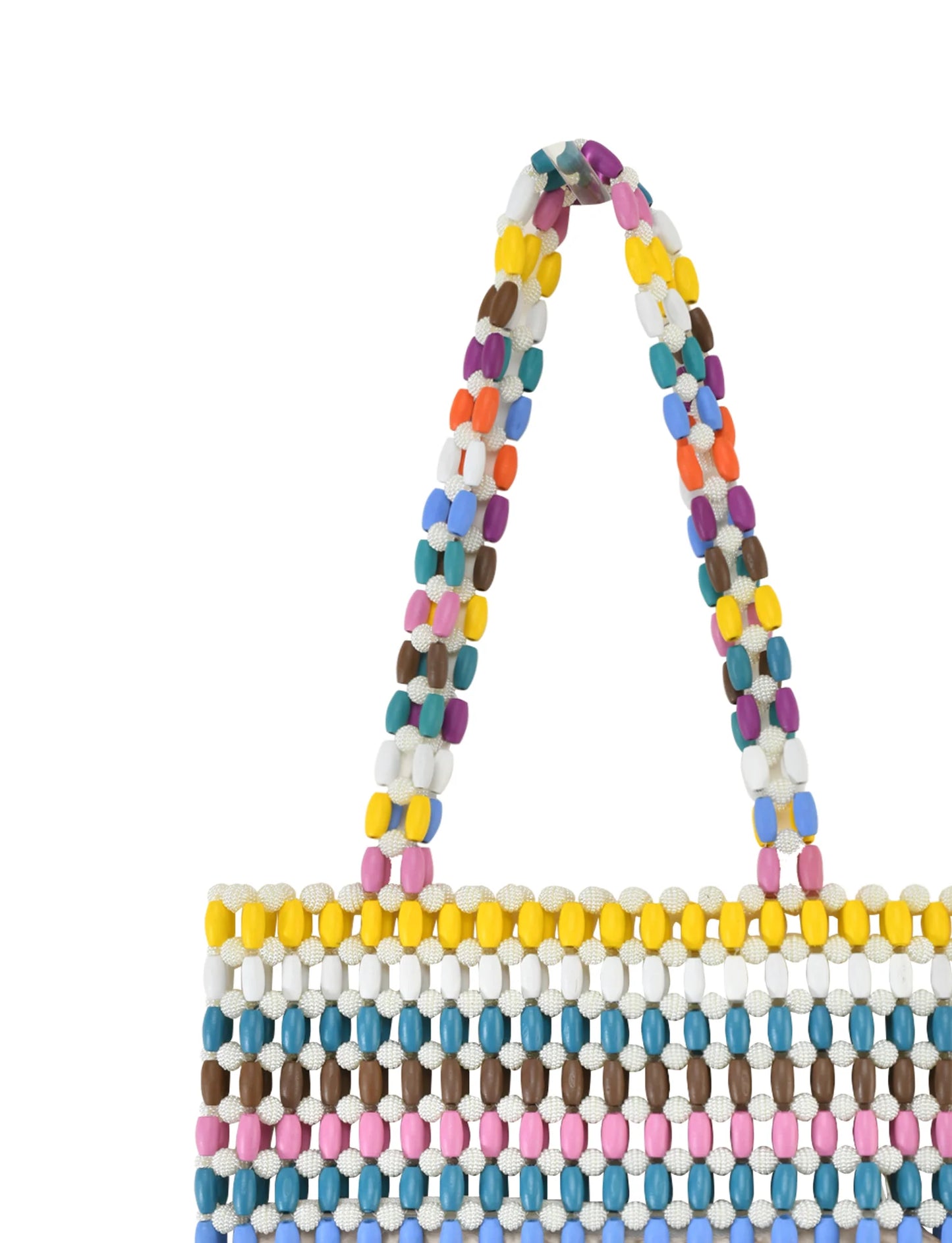 Havana handmade beaded bag – boho summer accessory with vibrant beadwork