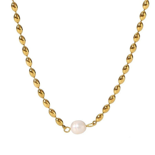 18K Gold Plated Isla Necklace - Naked Muse Waterproof Jewellery