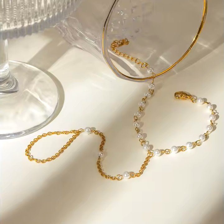 18K Gold Plated Riviera Hand Chain - Naked Muse Waterproof Jewellery