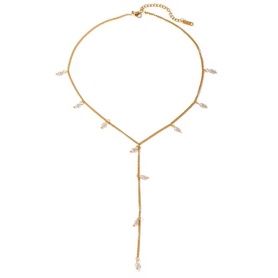 18K Gold Plated Seraphina Necklace - Naked Muse Waterproof Jewellery