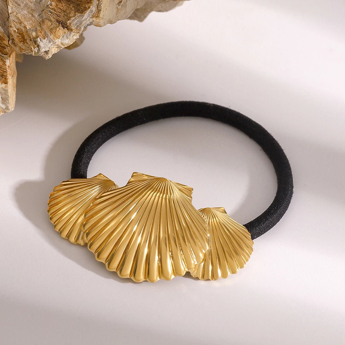 18K Gold Plated Venus Hair Tie - Naked Muse Waterproof Jewellery