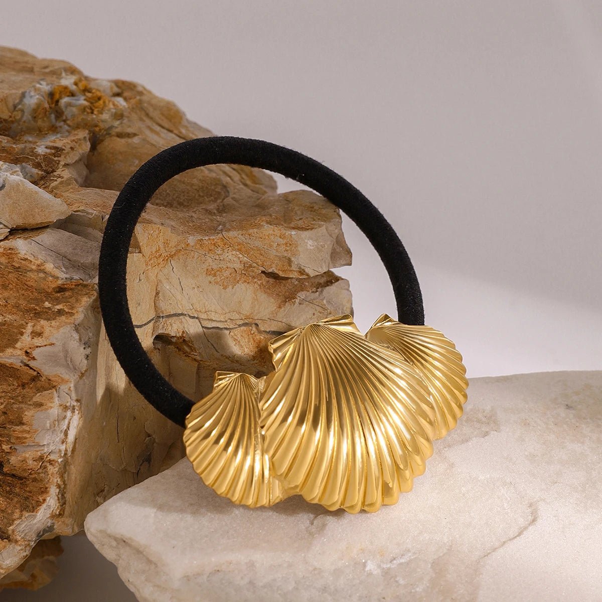 18K Gold Plated Venus Hair Tie - Naked Muse Waterproof Jewellery